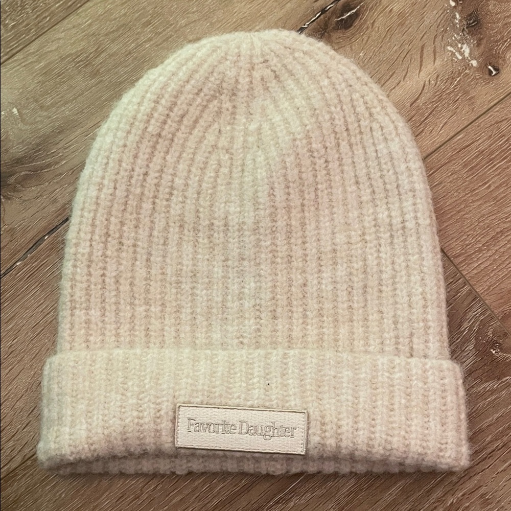 Favorite Daughter Beige Beanie